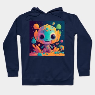 Colorful little Alien II - The little Alien Collection Hoodie